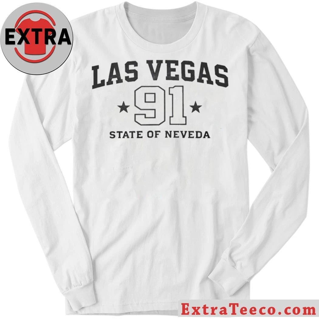 Official Las Vegas 91 State Of Nevada Tee Shirt