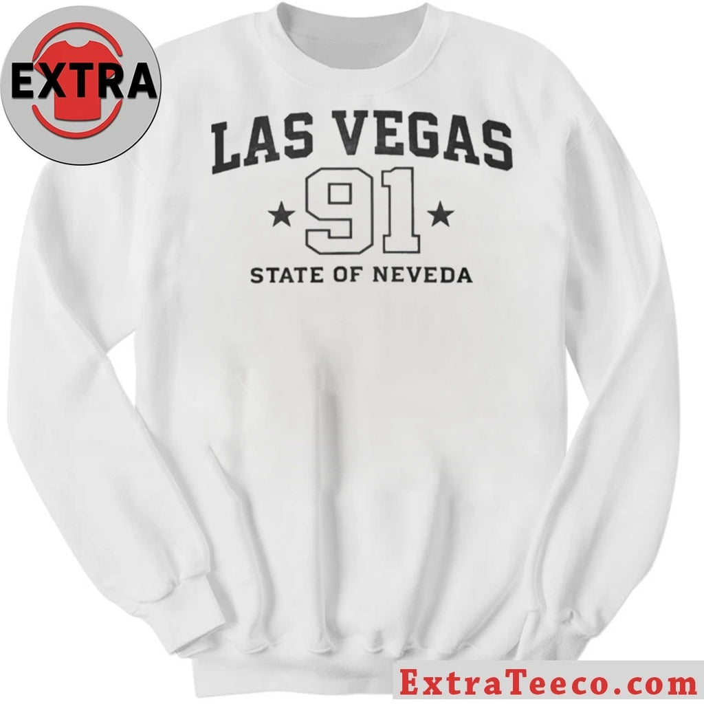 Official Las Vegas 91 State Of Nevada Tee Shirt