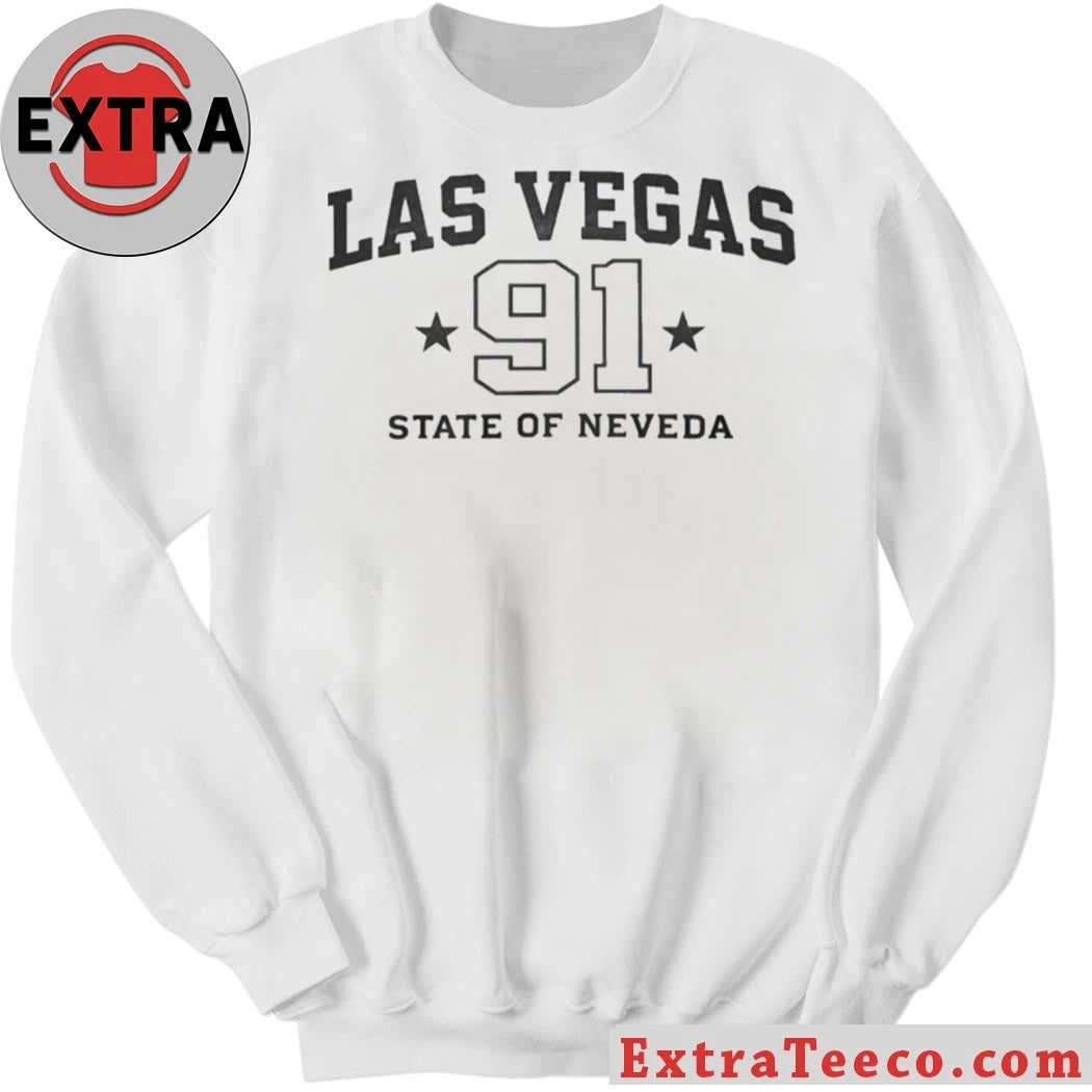Official Las Vegas 91 State Of Nevada Tee Shirt