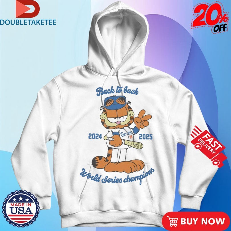 Official Lasagna Los Angeles Dodgers Back To Back 2024 2025 World Series Championship Shirts