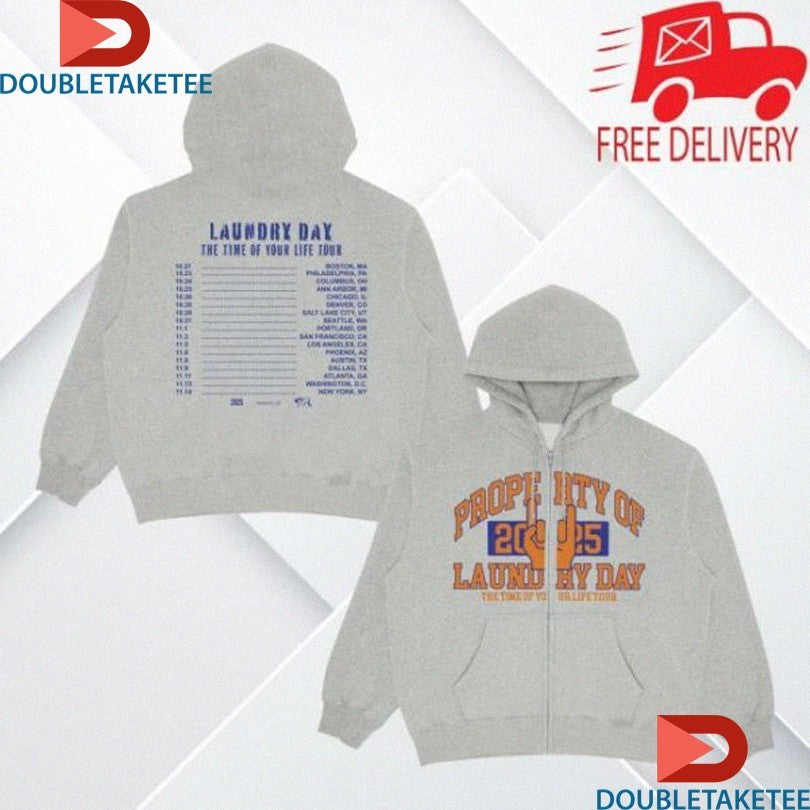 Official Laundry Day Time Of Your Life Tour 2025 Dates Shirts