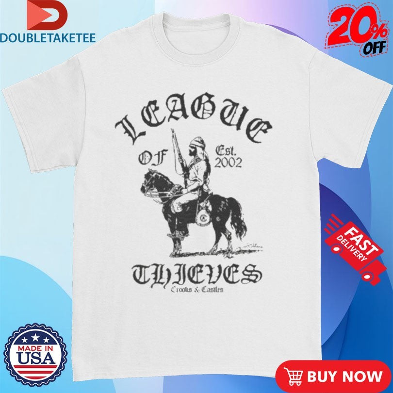 Official League Of Thieves Est 2002 Shirts