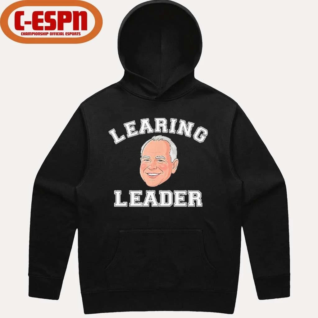 Official Learing Leader Tim Walz T-Shirt