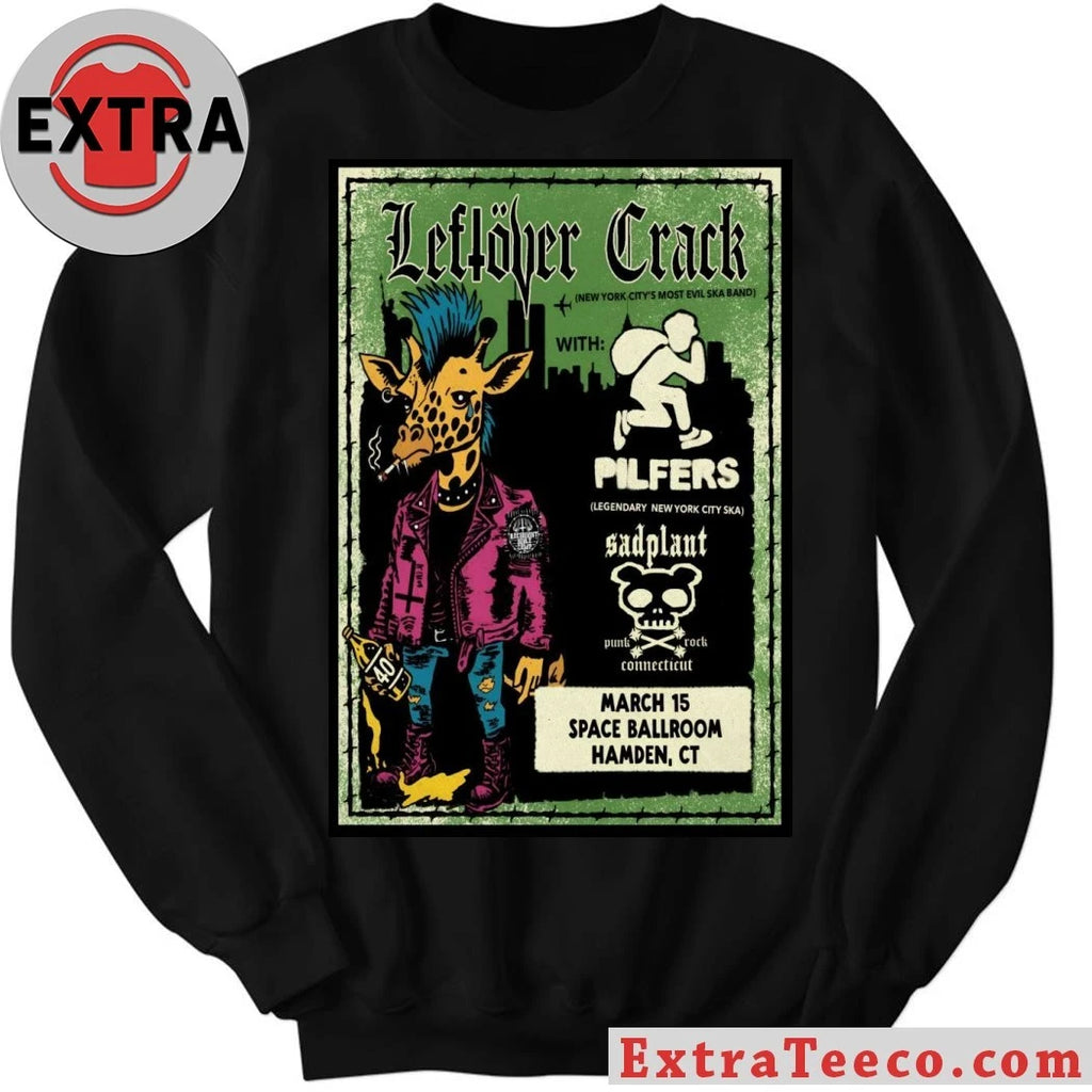Official Leftover Crack Tour Hamden CT On March 15 2026 Poster Shirt
