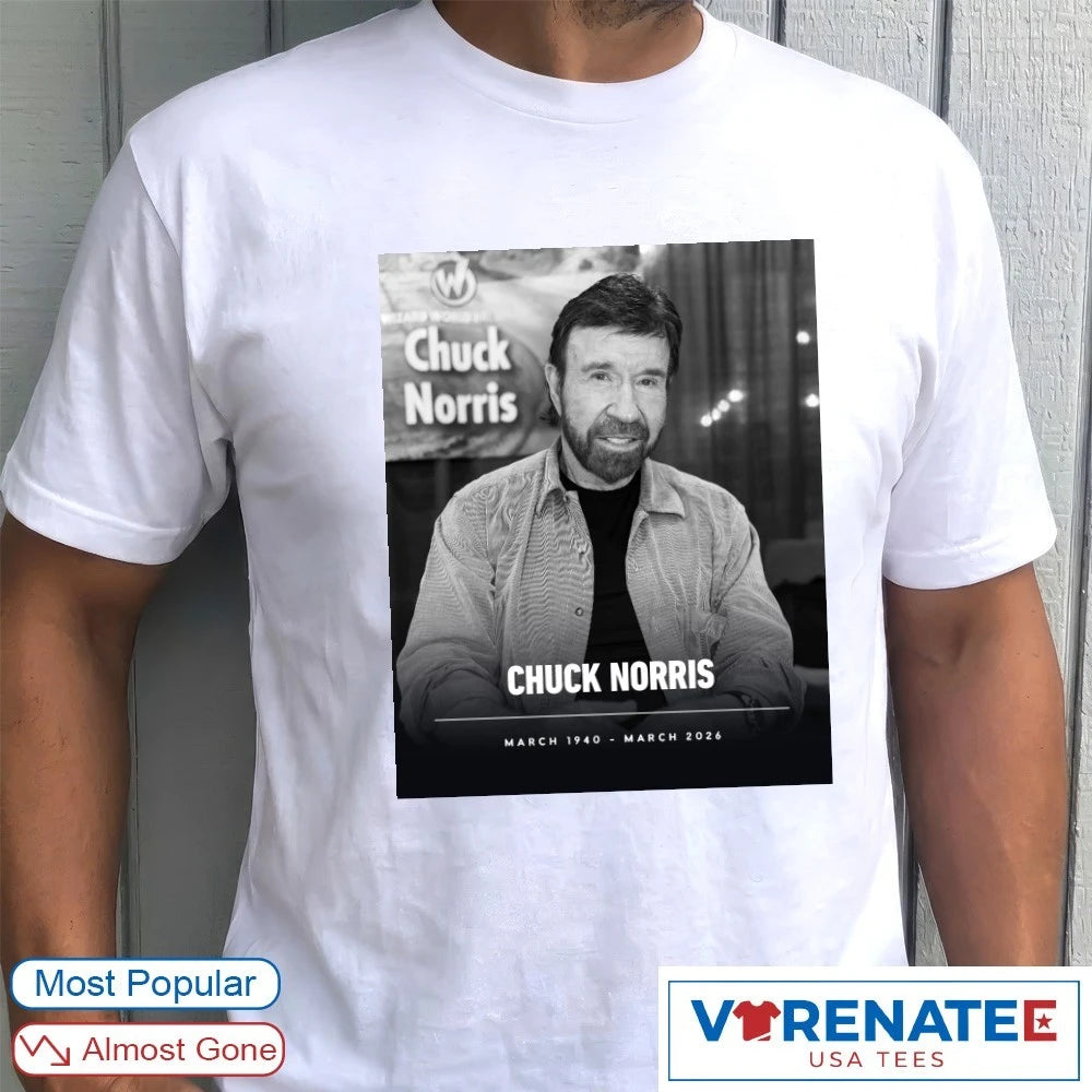 Official Legend Chuck Norris March 1940 – March 2026 T-Shirt