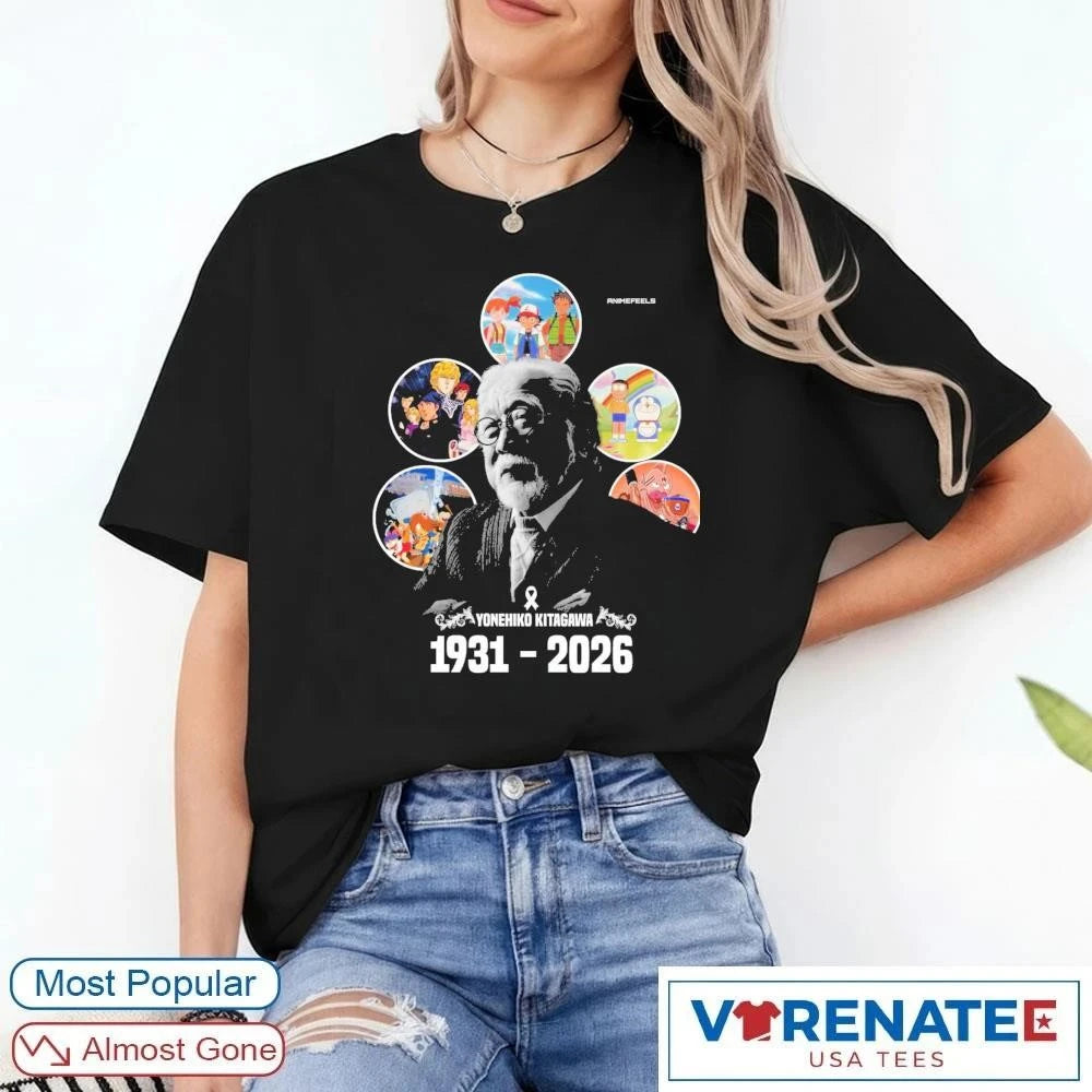 Official Legend Yonehiko Kitagawa 1931-2026 T-Shirt