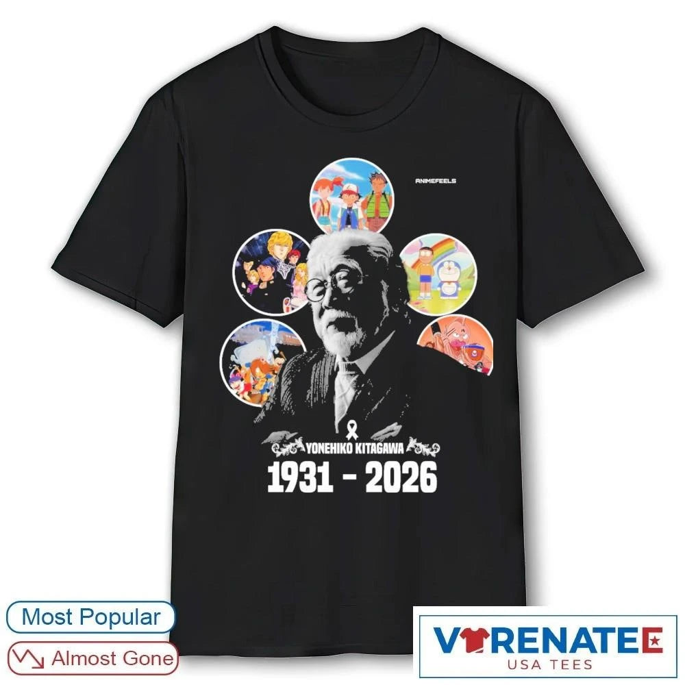 Official Legend Yonehiko Kitagawa 1931-2026 T-Shirt