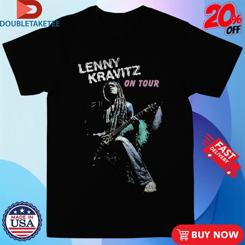 Official Lenny Kravitz On Tour Photo Shirts