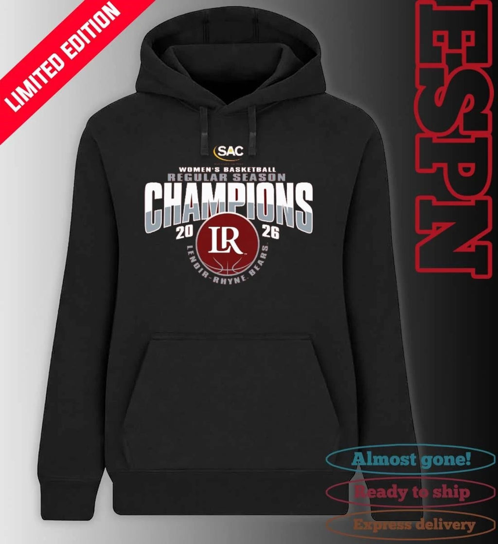 Official Lenoir-Rhyne University Women’s Basketball 2026 Regular Season Champions T-Shirt