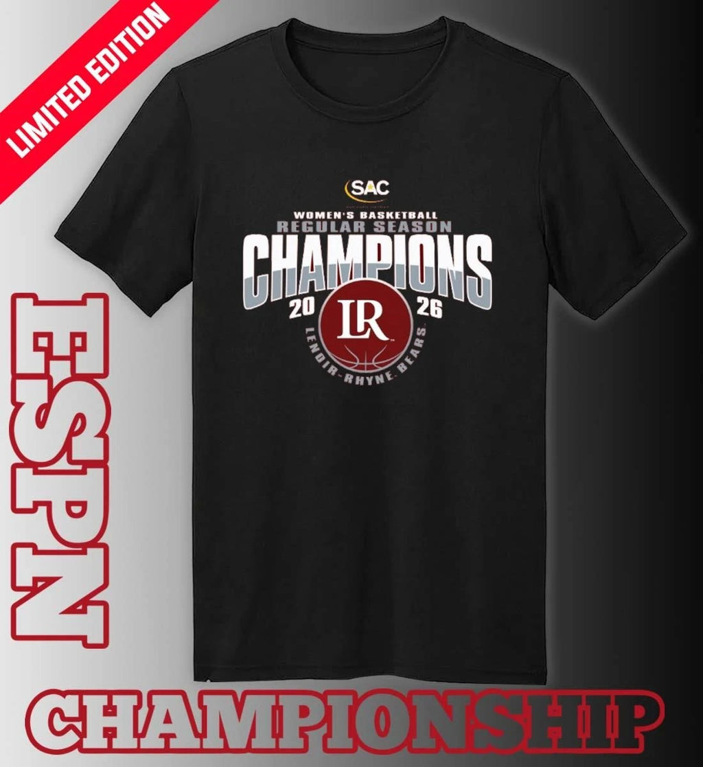 Official Lenoir-Rhyne University Women’s Basketball 2026 Regular Season Champions T-Shirt