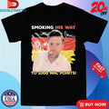 Official Leon Draisaitl Smoking His Way To 1000 NHL Points Edmonton Oilers Shirts