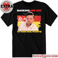 Official Leon Draisaitl of the Edmonton Oilers Smoking His Way To 1000 NHL Point Shirt