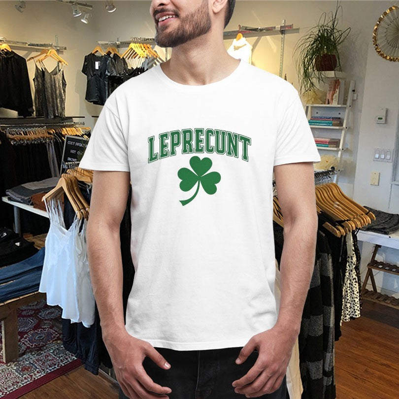 Official Leprecunt St Patrick’s Day Shamrock Shirts