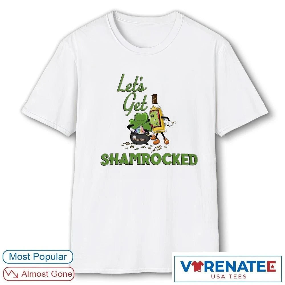 Official Let’s Get Shamrocked Malört St. Patrick’s Day New 2026 T-Shirt