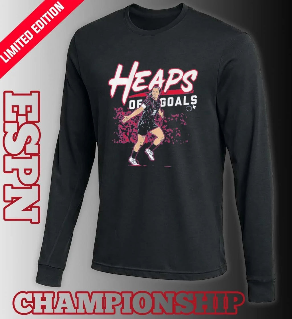 Official Lindsey Heaps Heaps of Goals T-Shirt