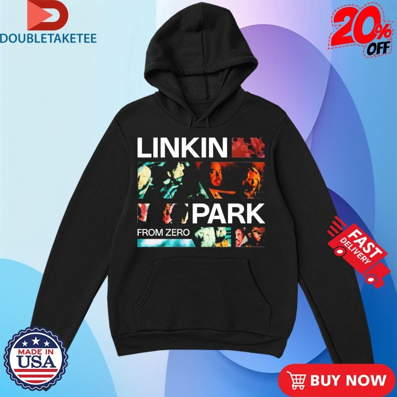Official Linkin Park From Zero Photo Grid Shirts