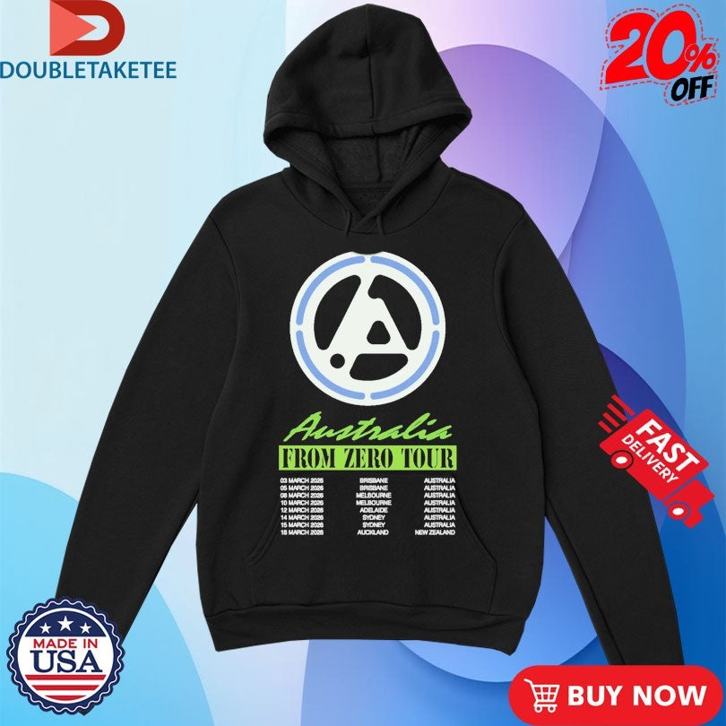 Official Linkin Park From Zero Tour 2026 Dates Australia Deus Shirts