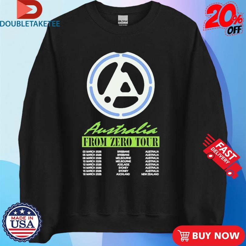 Official Linkin Park From Zero Tour 2026 Dates Australia Deus Shirts