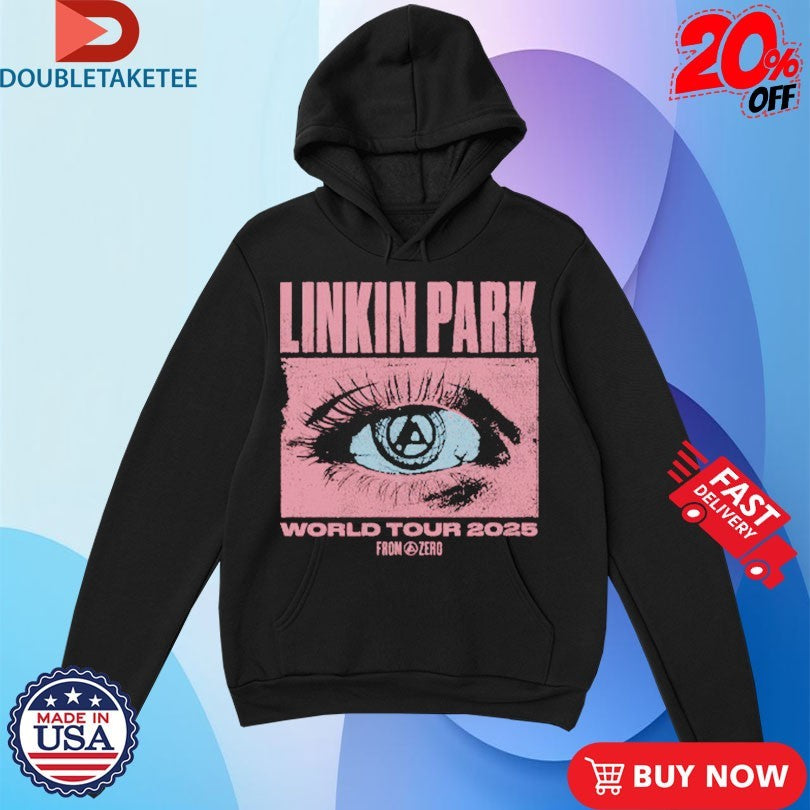 Official Linkin Park From Zero World Tour 2025 Eye Shirts
