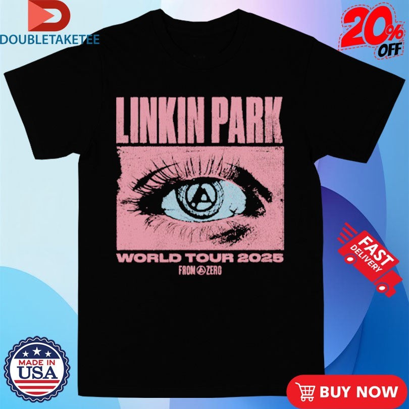 Official Linkin Park From Zero World Tour 2025 Eye Shirts