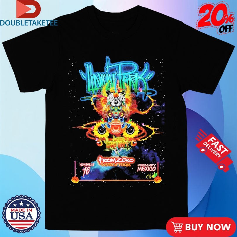 Official Linkin Park From Zero World Tour At Mexico City In Mexico On November 16 2025 Shirts