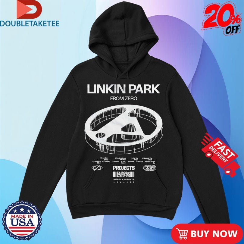Official Linkin Park X Brooklyn Projects Linkin Park From Zero Shirts