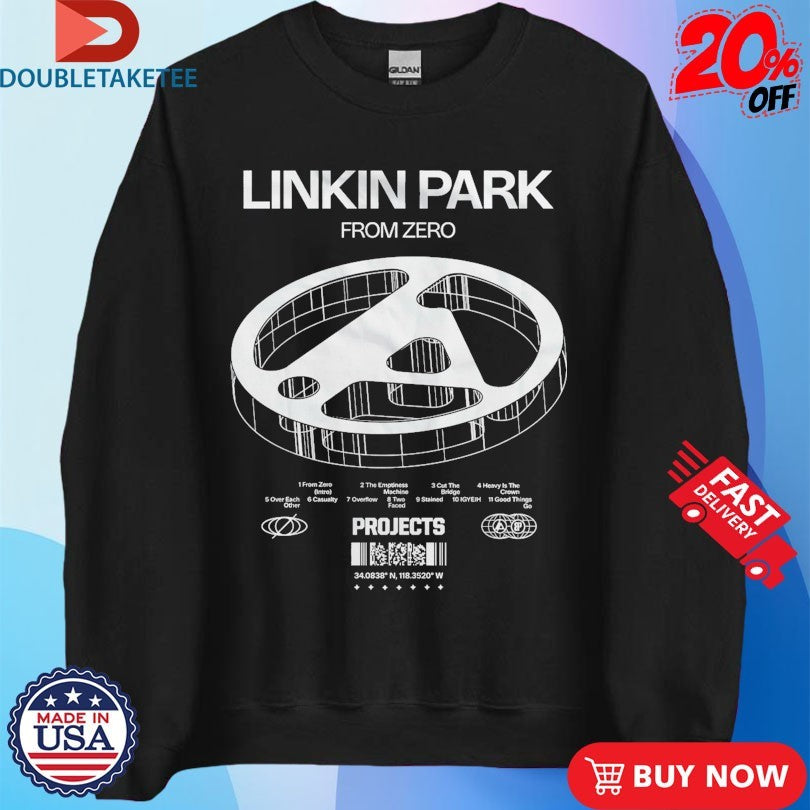 Official Linkin Park X Brooklyn Projects Linkin Park From Zero Shirts