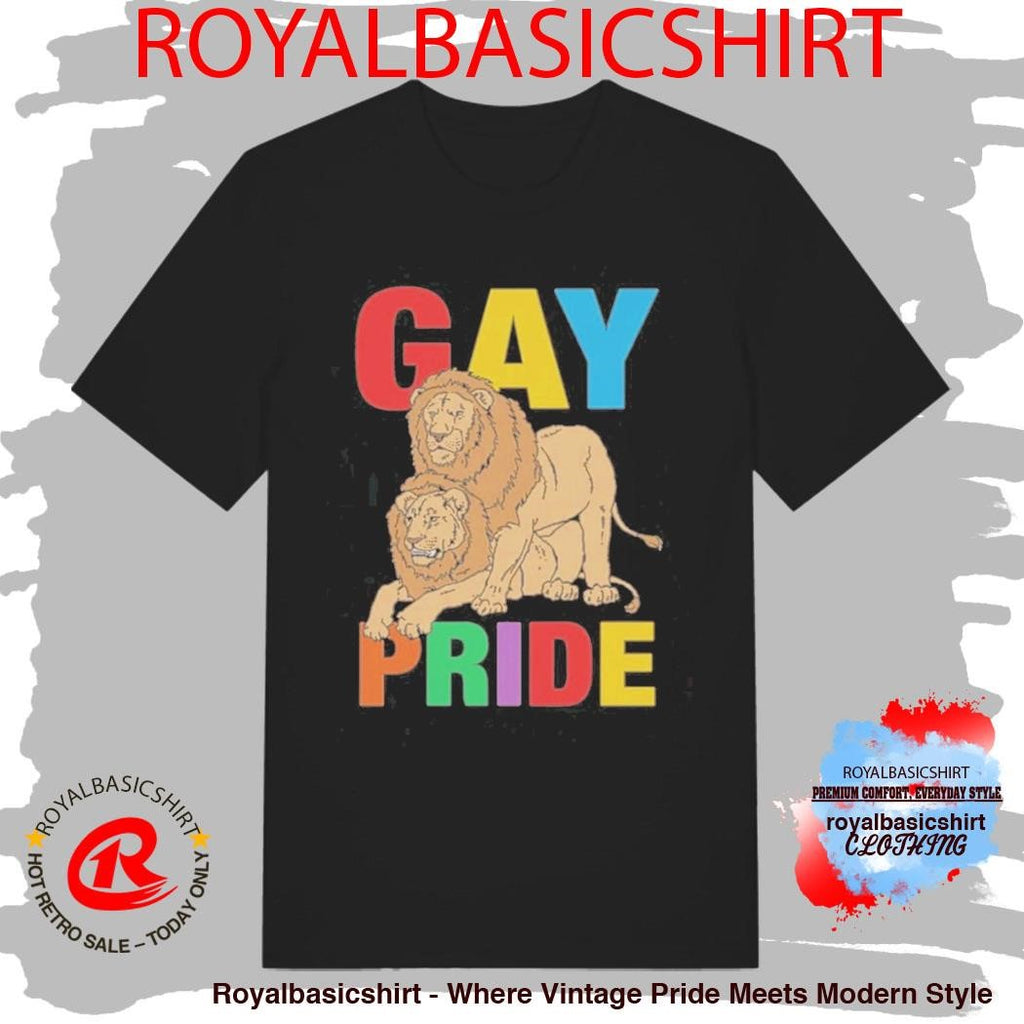Official Lion Gay Pride Shirt