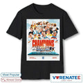 Official Lionesses Champions European Deaf Futsal Championship England Deaf Women’s Team Poster T-Shirt