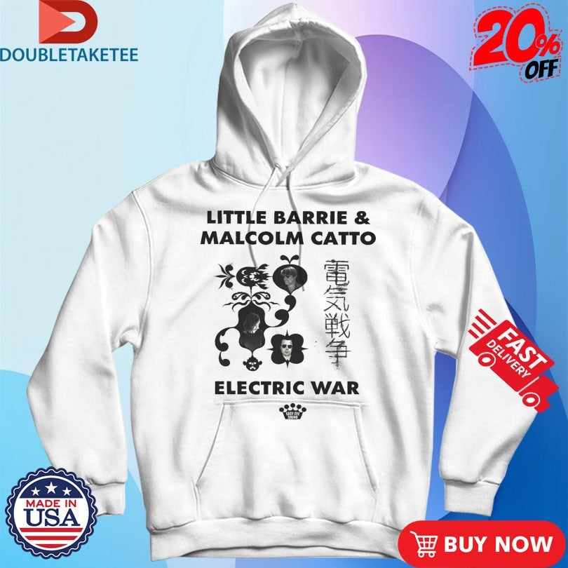 Official Little Barrie And Malcolm Catto Electric War Shirts