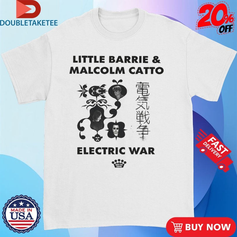 Official Little Barrie And Malcolm Catto Electric War Shirts