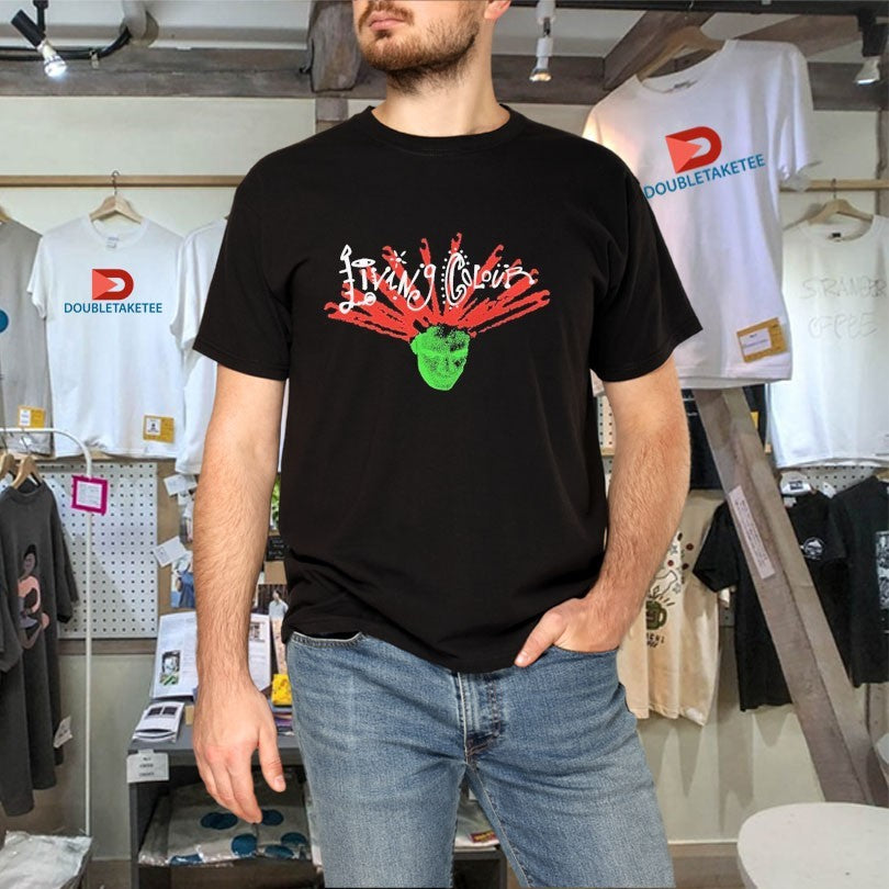 Official Living Colour Ray Head Simple Shirts
