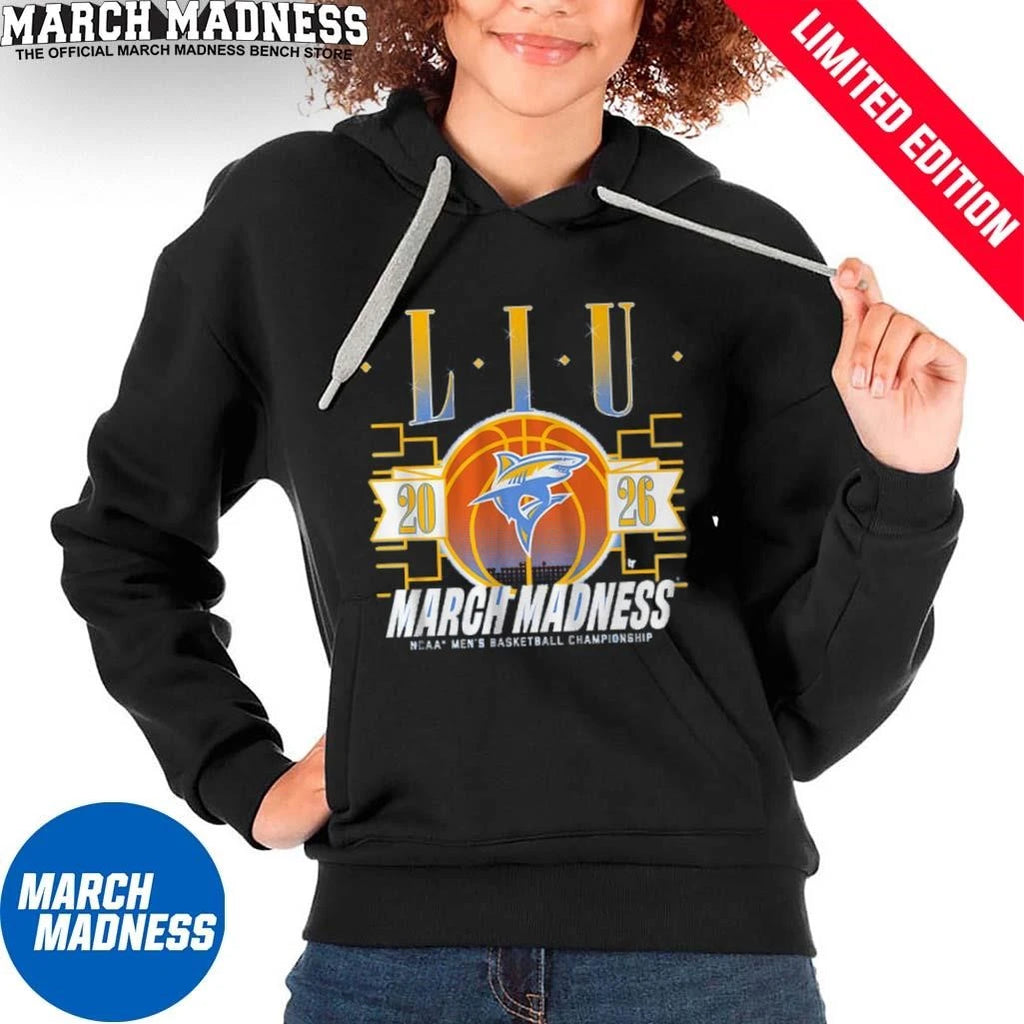 Official Long Island Sharks MBB 2026 March Madness Shirt