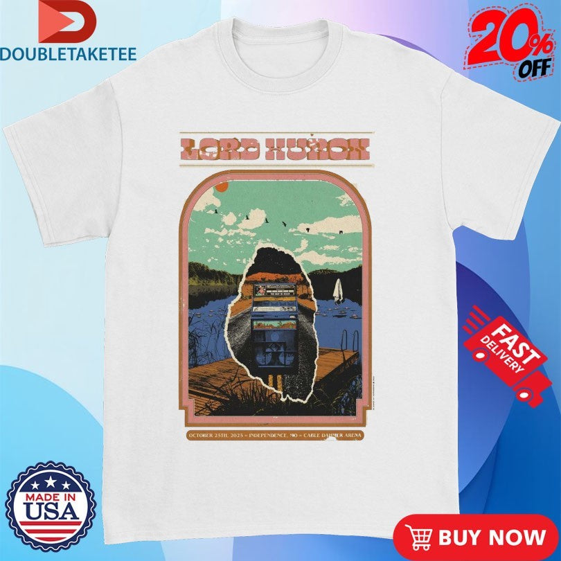 Official Lord Huron Concert Independence, MO 10-25-2025 Tour Shirts