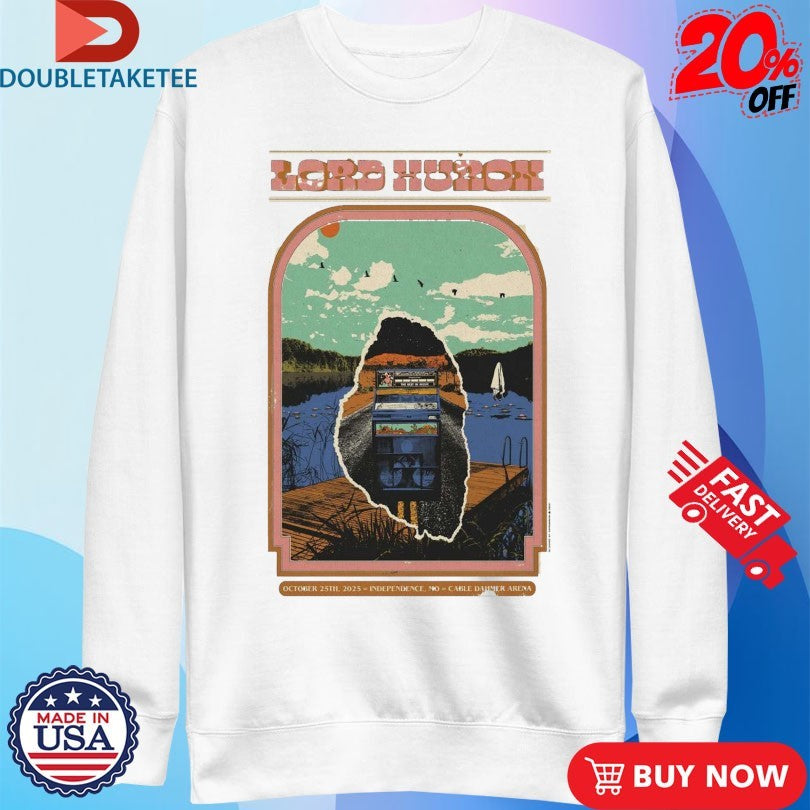 Official Lord Huron Concert Independence, MO 10-25-2025 Tour Shirts