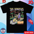 Official Los Angeles A Paradise In Flames Wizard Of Barge Fantasy Brigade Shirts