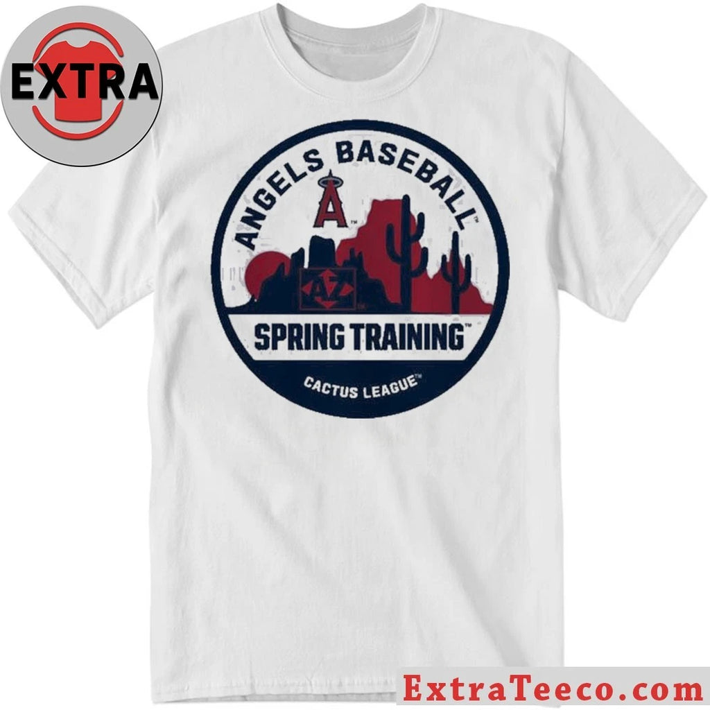 Official Los Angeles Angels Baseball Spring Training Cactus League T-Shirt