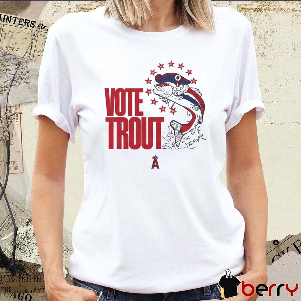 Los Angeles Angels Vote Mike Trout 2026 MLB All-Star Game Shirt