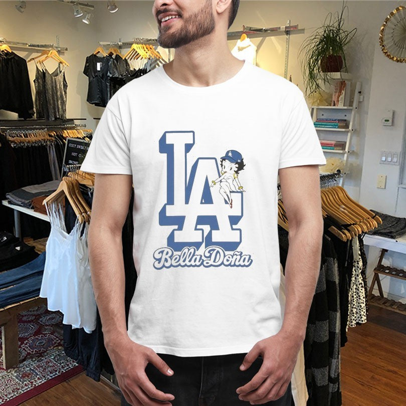 Official Los Angeles Dodgers Bella Doña x Betty Boop Shirts