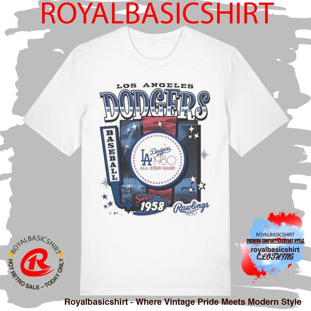 Official Los Angeles Dodgers Cooperstown Rawlings 47 Shirt