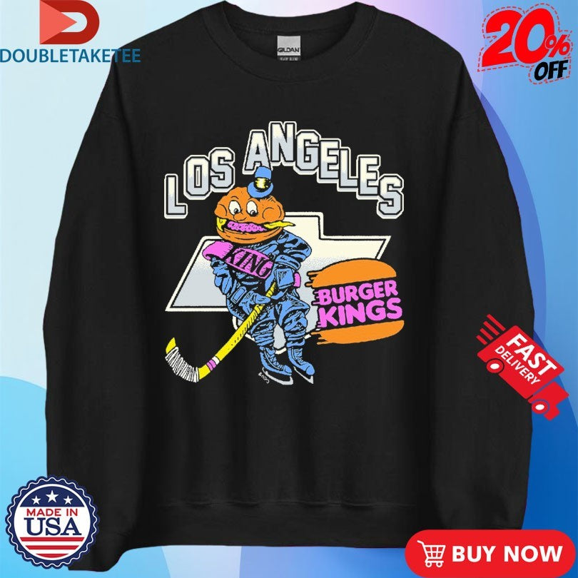 Official Los Angeles Kings X Burger Kings T-Shirt