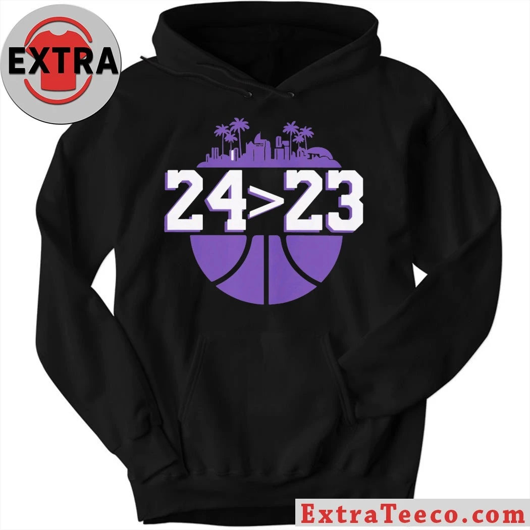 Official Los Angeles Lakers 24 Over 23 Shirt