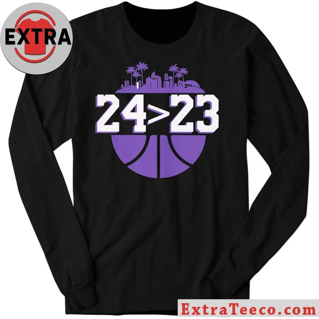 Official Los Angeles Lakers 24 Over 23 Shirt