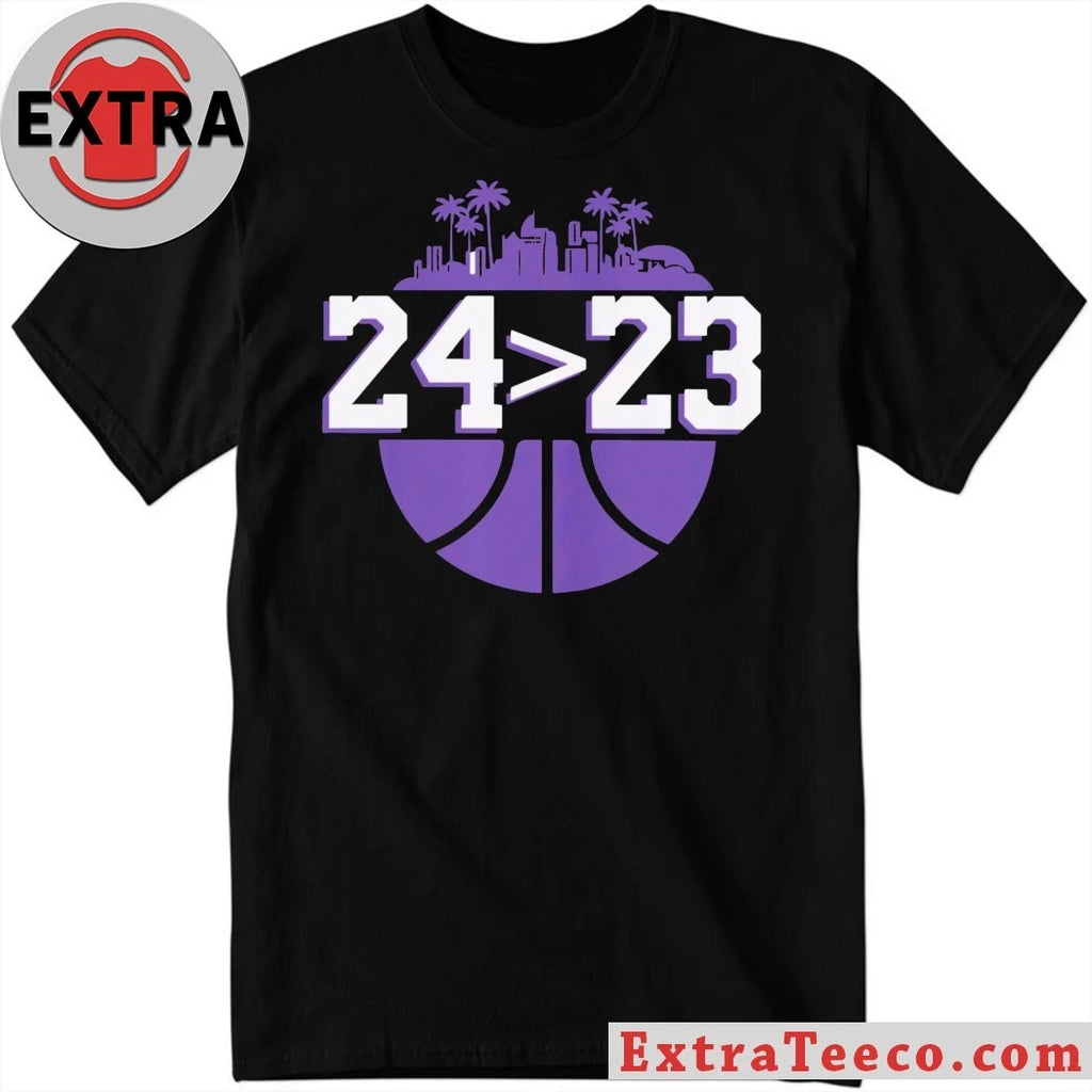 Official Los Angeles Lakers 24 Over 23 Shirt