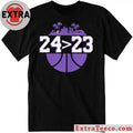 Official Los Angeles Lakers 24 Over 23 Shirt