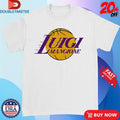 Official Los Angeles Lakers X Luigi Mangione Logo Shirts