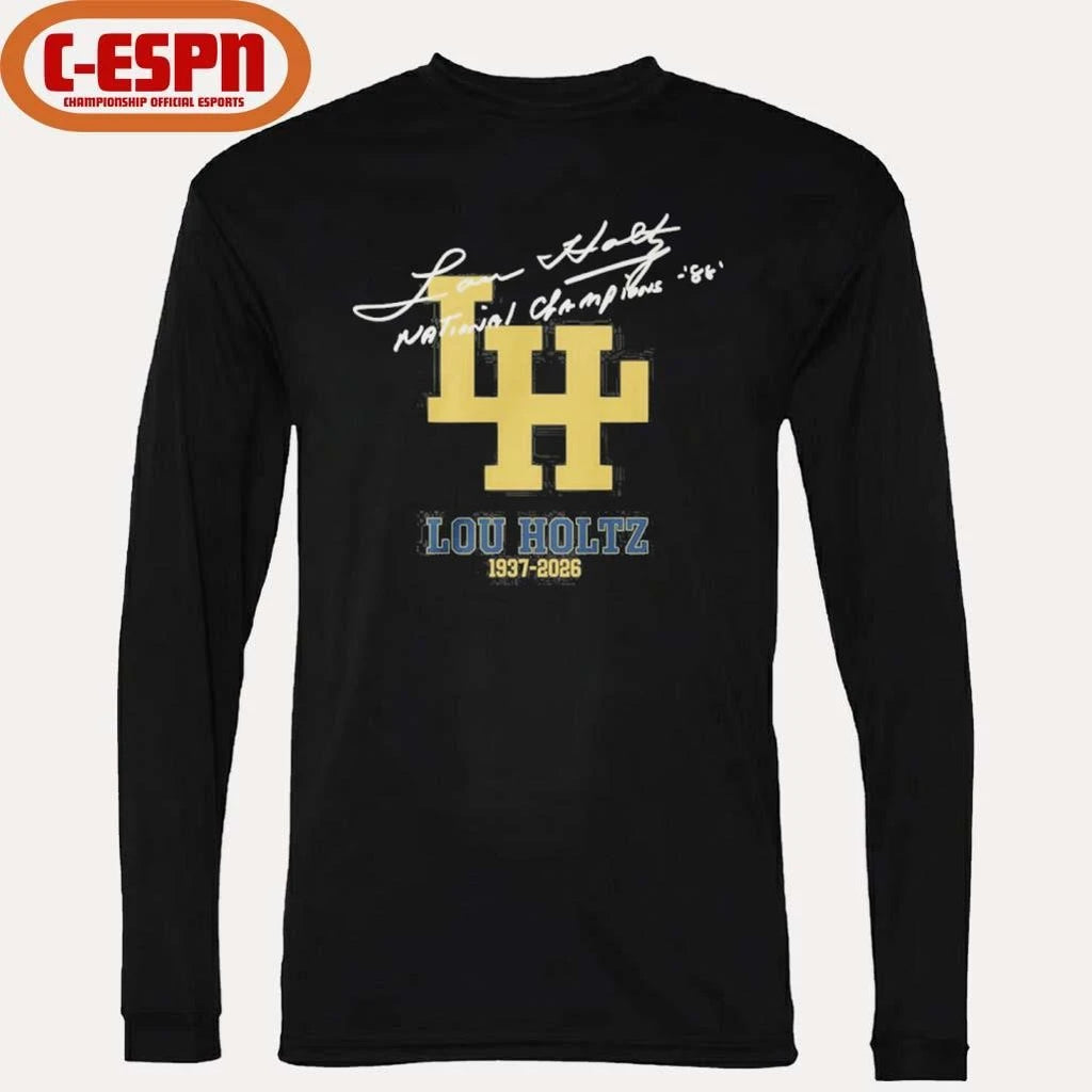 Official Lou Holtz 1937-2026 Logo Shirt