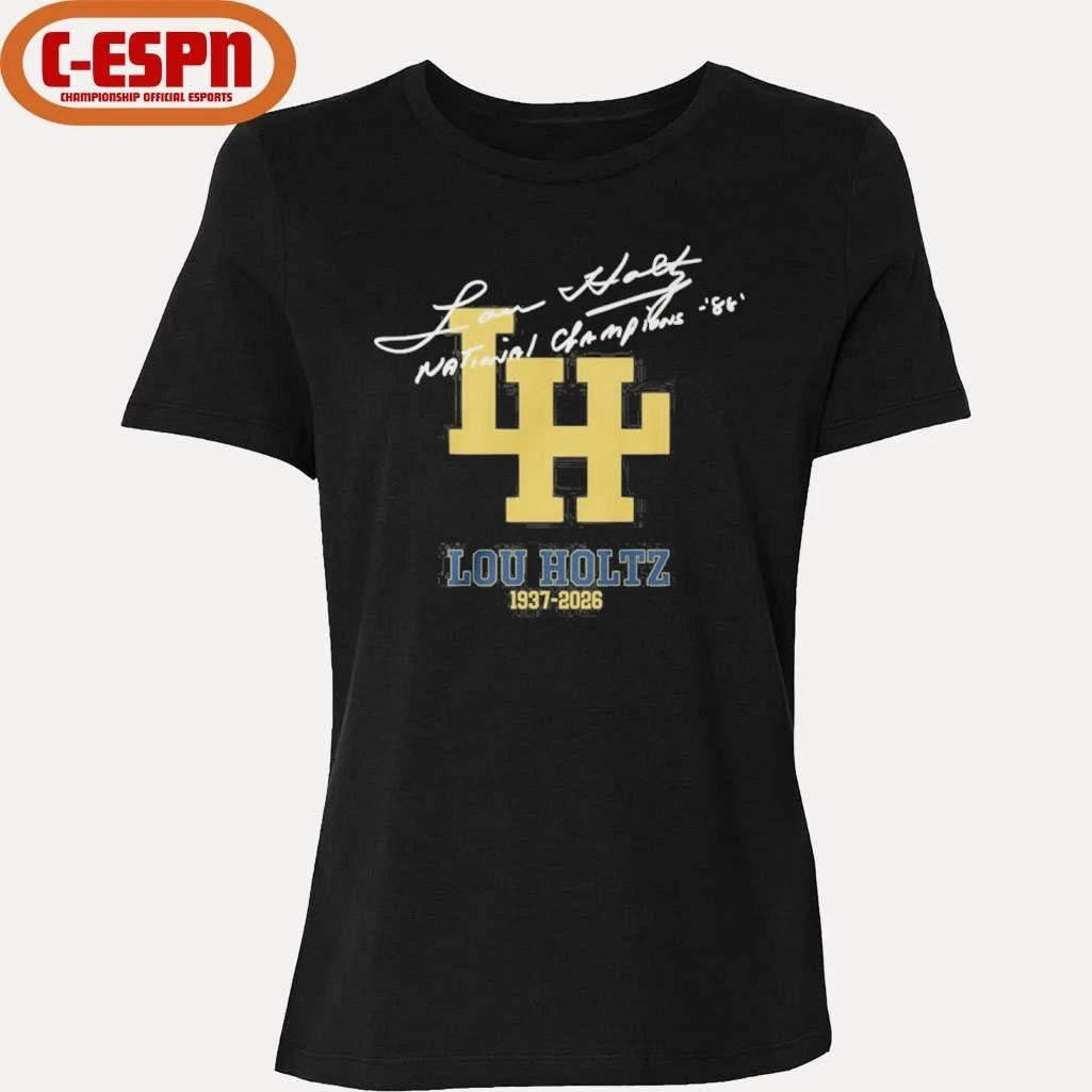Official Lou Holtz 1937-2026 Logo Shirt