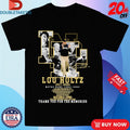 Official Lou Holtz 1937 2026 Notre Dame 1986 1996 National Chapions 1988 College Football Hal Of Fame Thank You For The Memories Shirts