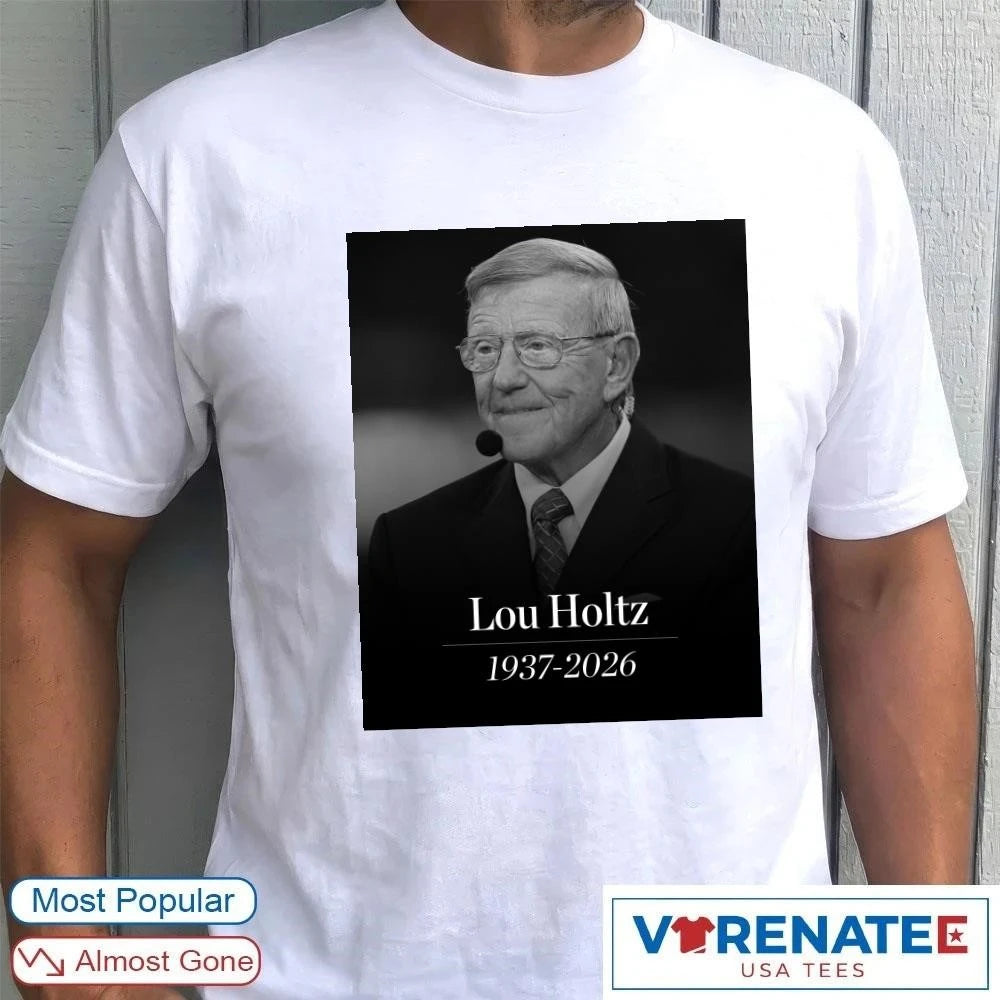 Official Lou Holtz 1937-2026 Sports Illustrated T-Shirt